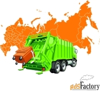Вывоз строительного и бытового мусора контейнерами 8-40 м³