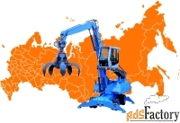 Аренда перегружателей Fuchs (6-15т) для промышленности и строительства