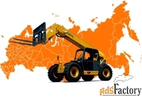 Аренда телескопических погрузчиков 3-18м по ЮФО и СКФО