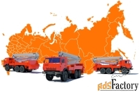 Аренда бетононасоса на шасси КАМАЗ – ТК «Авто-Олигарх» (с 2007 г.)