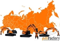 Аренда экскаватора-разрушителя на гусеничном ходу с длинной стрелой