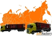 Услуги фуры с обрешеткой и жестким бортом для перевозки хрупких грузов