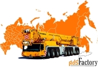 Аренда автокрана Liebherr LTM 1650-8.1 (650 тонн) в Краснодаре