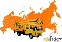 Аренда автовышки (мехруки, АГП) в Краснодаре, Ростове-на-Дону, ЮФО