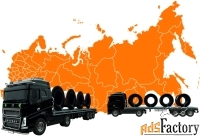 Перевозка катушек и рулонов спецтехникой | «Авто-Олигарх» (с 2007 г.)