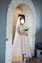 Продаю свадебное платье Gabbianо модель Камерон, цвет капучино.