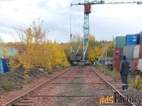 Ремонт подкрановых путей козлового, башенного, портального крана