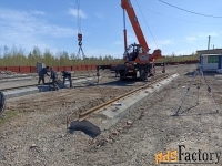 Ремонт подкрановых путей козлового, башенного, портального крана
