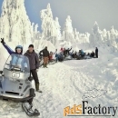 Экскурсия на снегоходах на горы Полюд, Ветлан, Помяненный