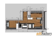 2 - комн.  квартира, 47 м², 9/9 эт.