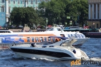 Аренда катера для прогулки от 1 часа по рекам Санкт-Петербурга