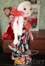Текстильные куклы ручной работы в подарок, для интерьера, игровые.v-5