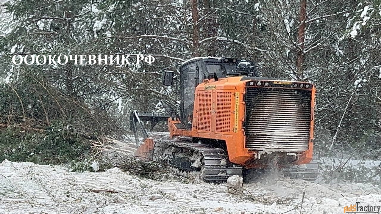 Расчистка территорий от деревьев, кустарников и корней