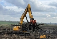 Услуги гусеничного с широкой гусянкой мульчера