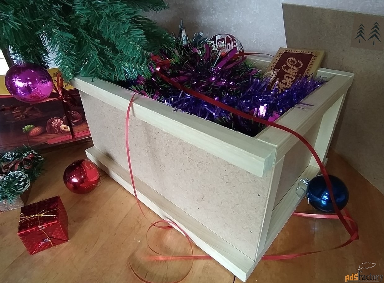 Посылочный ящик для упаковки подарка
