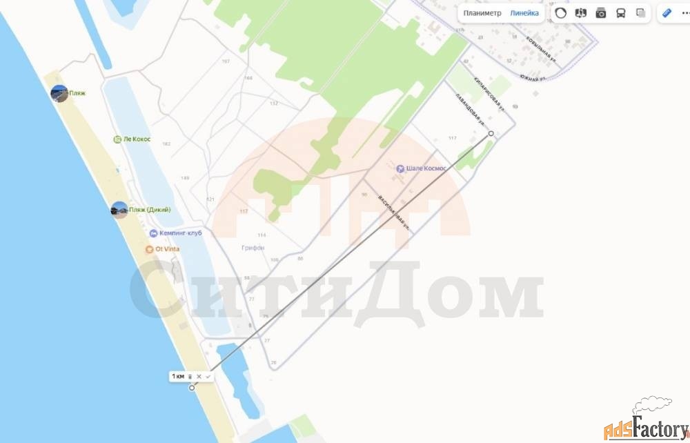 Участок 6.00 сот. (садоводство)