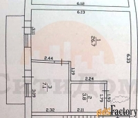 1 - комн.  квартира, 37.60 м², 2/3 эт.