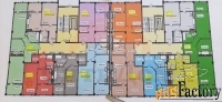 1 - комн.  квартира, 45.60 м², 1/10 эт.