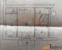 2 - комн.  квартира, 44.70 м², 3/5 эт.
