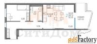 1 - комн.  квартира, 52.00 м², 5/10 эт.