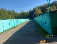 гараж металлический, 18 м²