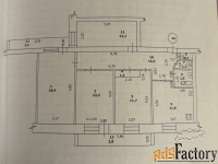4 - комн.  квартира, 86,2 м², 9/9 эт.
