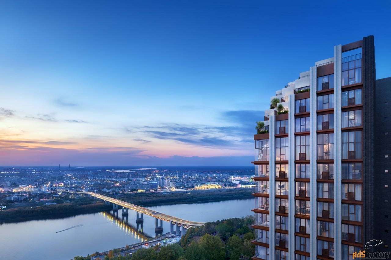 1 - комн. квартира, 62.17 м², 3/17 эт.