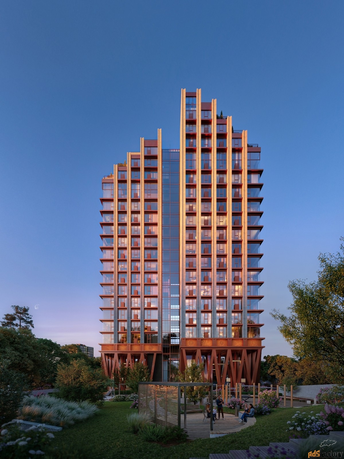 2 - комн. квартира, 78.33 м², 5/17 эт.
