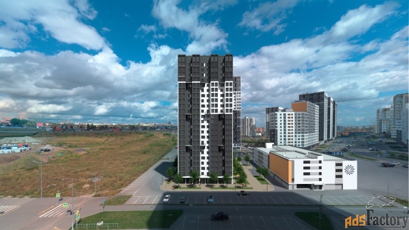 2 - комн. квартира, 63 м², 2/22 эт.