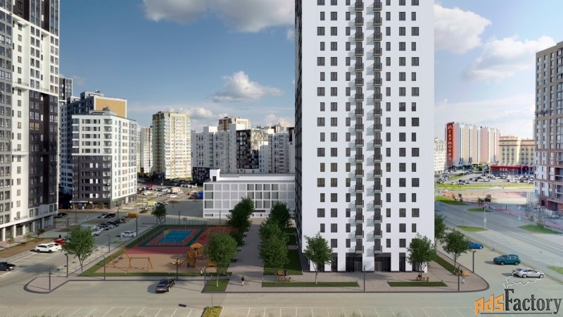 1 - комн. квартира, 40.1 м², 10/23 эт.