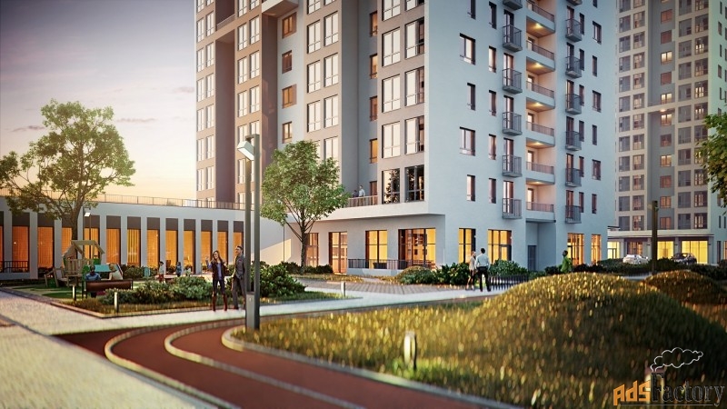 2 - комн. квартира, 55.3 м², 7/16 эт.