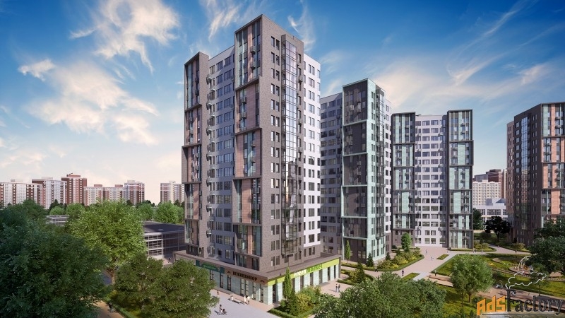 2 - комн.  квартира, 35.9 м², 14/17 эт.