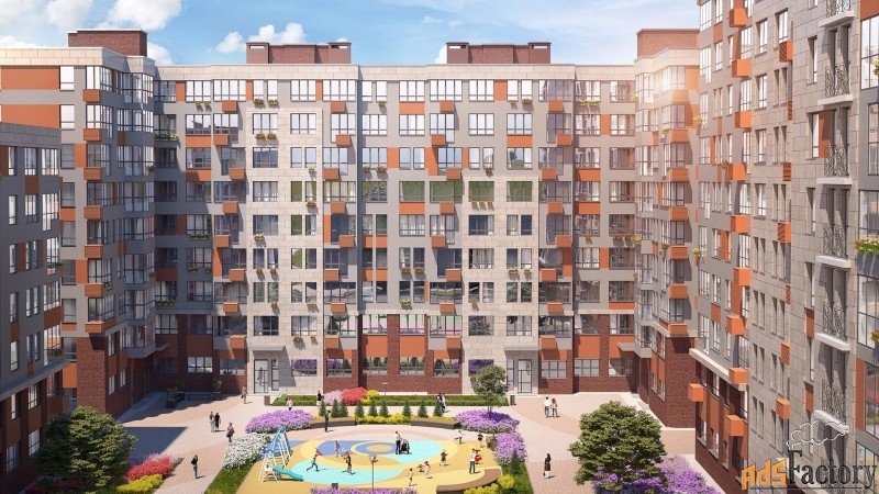 3 - комн. квартира, 83.5 м², 3/16 эт.
