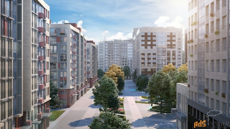 3 - комн. квартира, 83.5 м², 3/16 эт.