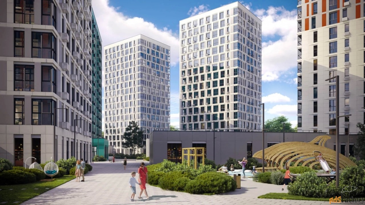 2 - комн.  квартира, 52.1 м², 16/18 эт.