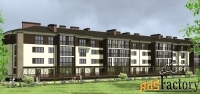 2 - комн.  квартира, 68.4 м², 2/4 эт.
