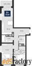 2 - комн.  квартира, 63 м², 2/22 эт.