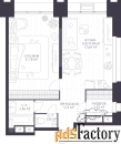 1 - комн.  квартира, 50.18 м², 5/17 эт.