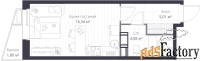 1 - комн.  квартира, 25.97 м², 10/11 эт.
