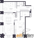 2 - комн.  квартира, 79 м², 3/17 эт.
