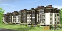 1 - комн.  квартира, 40 м², 2/4 эт.