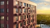 3 - комн.  квартира, 66.4 м², 12/12 эт.