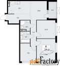 4 - комн.  квартира, 78.4 м², 19/19 эт.