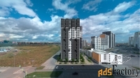 2 - комн.  квартира, 65.81 м², 2/22 эт.