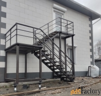 Изготовление металлоконструкций, крыльца, лестницы, кровли.