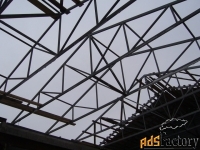 Изготовление металлоконструкций, крыльца, лестницы, кровли.