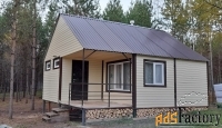 Модульная бытовка, домик из вагончиков.
