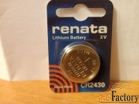 Батарейка Renata Lithium CR2430 3V