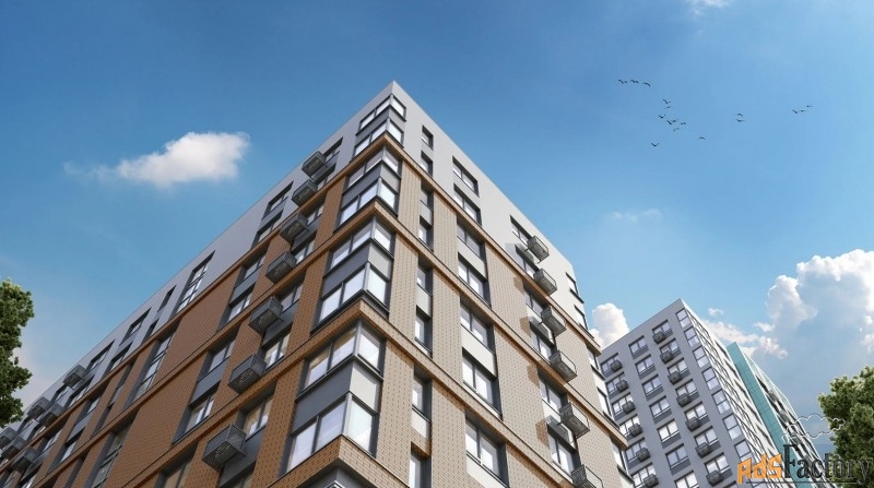 2 - комн. квартира, 43.2 м², 6/9 эт.