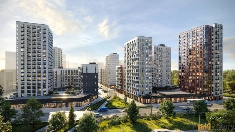 2 - комн. квартира, 52.3 м², 18/18 эт.